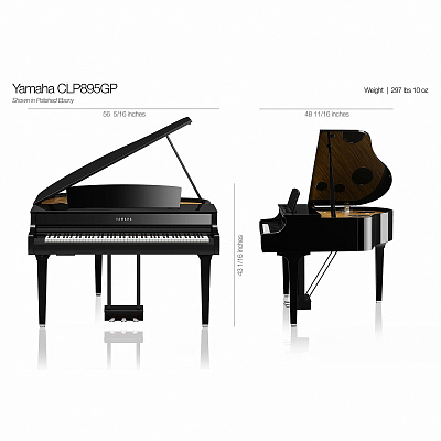 Цифровой рояль с банкеткой Yamaha CLP-895GP